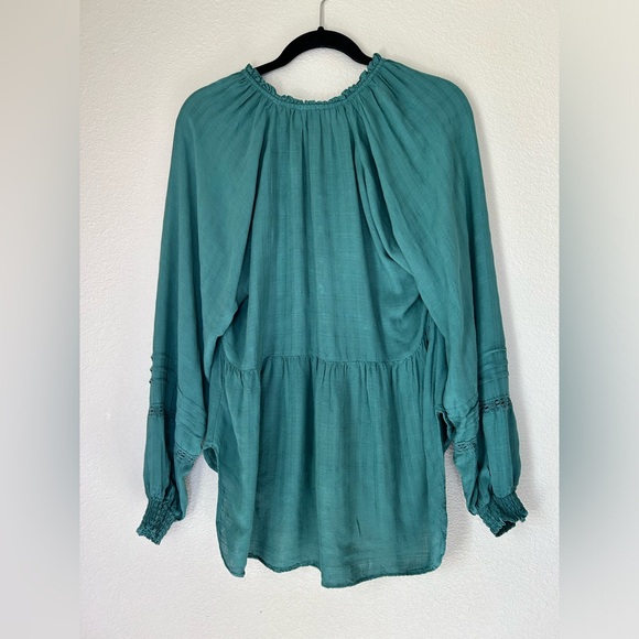 32.KNOX ROSE Women’s V Neck Top Blouse, Long Sleeves.Size M - Picture 2 of 15